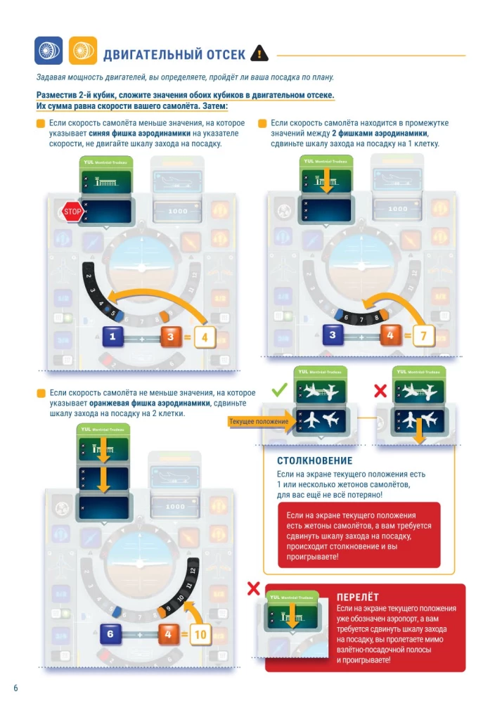 Настольная игра - Крутое пике